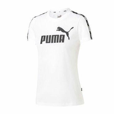 Sporttröja med ärmar Puma Power Tee W Vit