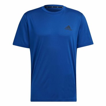 T-shirt med kortärm Herr  Aeroready Designed To Move Adidas Blå