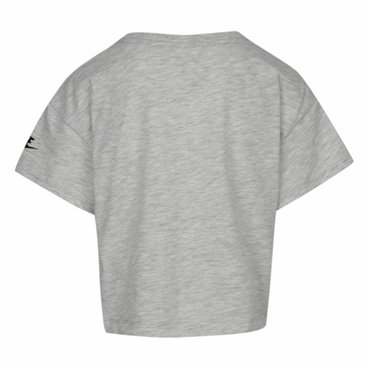 Barn T-shirt med kortärm Nike Knit  Grå