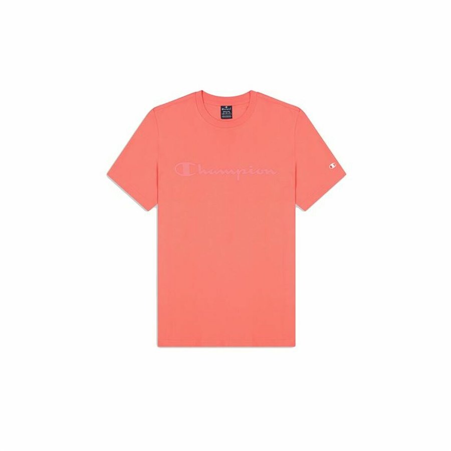 T-shirt med kortärm Herr Champion Crewneck Rosa