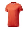 T-shirt med kortärm Herr Reebok Workout Ready Tech Orange