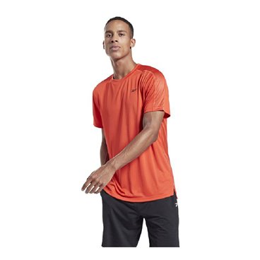 T-shirt med kortärm Herr Reebok Workout Ready Tech Orange