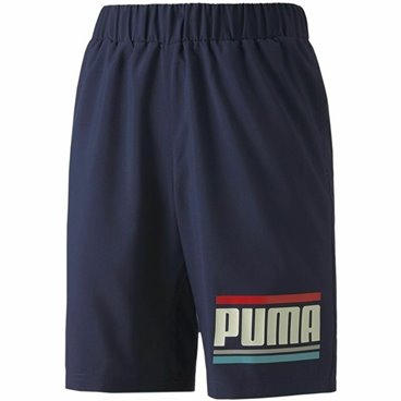 Sportshorts för barn Puma Celebration Boys Woven Mörkblå