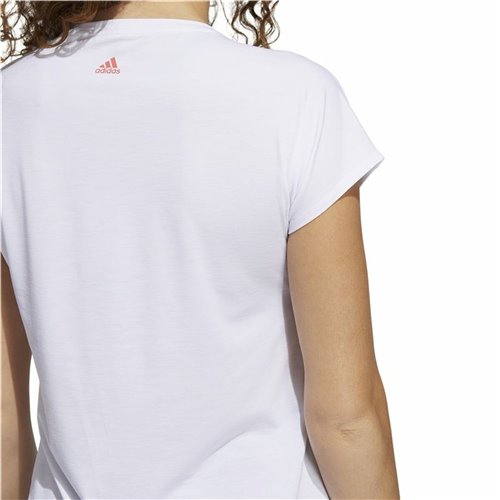 T-shirt med kortärm Dam Adidas Training 3B Vit