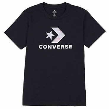 T-shirt med kortärm Dam Converse Seasonal Star Chevron Svart