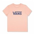 T-shirt med kortärm Dam Vans Drop V SS Crew-B W Peach Lax