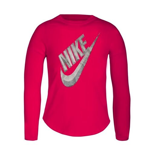 Långärmad t-shirt, Barn Nike C489S-A4Y Rosa