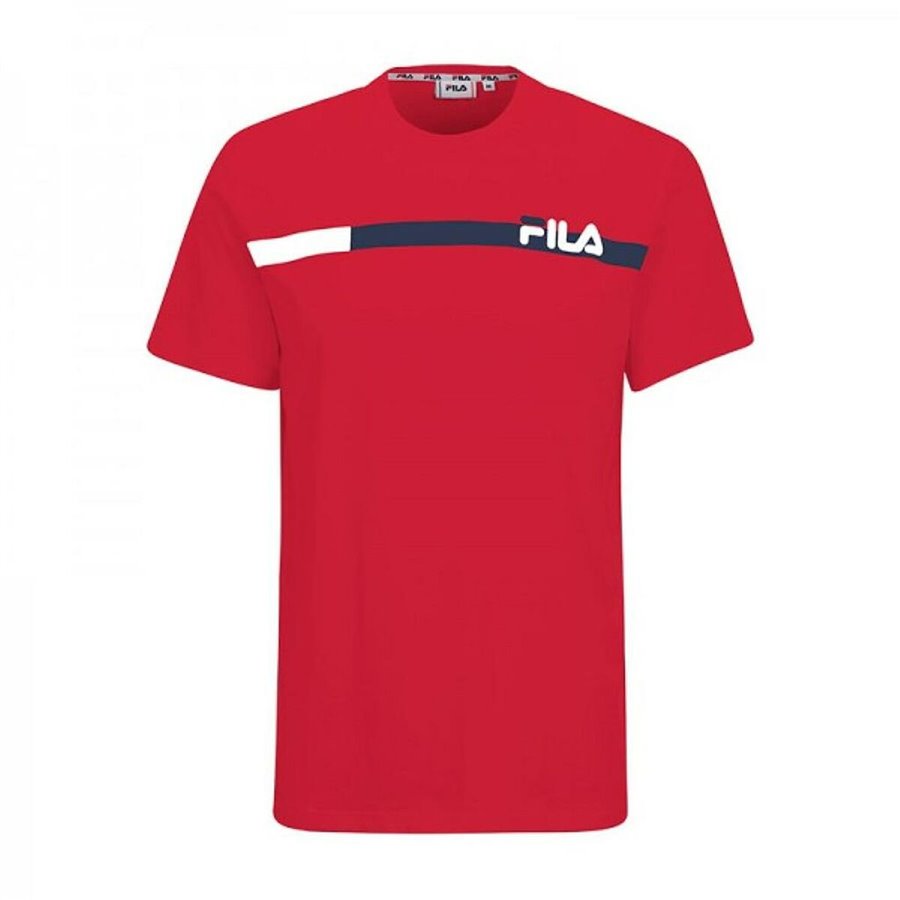 T-shirt med kortärm Herr Fila  FAM0428 30002 Röd