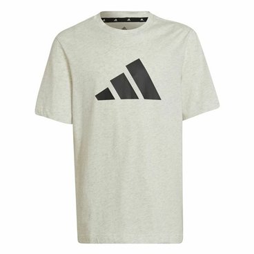 Barn T-shirt med kortärm Adidas Future Icons Grå