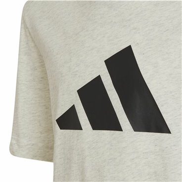 Barn T-shirt med kortärm Adidas Future Icons Grå