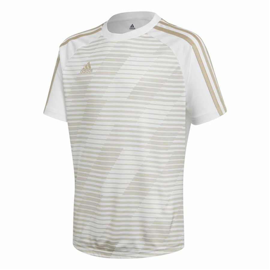 Barn T-shirt med kortärm Adidas Tango Vit