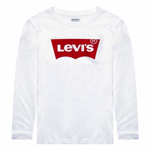 Långärmad t-shirt, Barn Levi's Batwing Vit