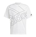 T-shirt med kortärm Herr Adidas Giant Logo Vit