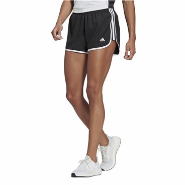 Sportshorts för kvinnor Adidas Marathon 20 Svart 3"