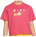 Barn T-shirt med kortärm ENERGY BOXY FRILLY Nike DO1351 666  Rosa