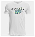 T-shirt med kortärm Barn Under Armour Curry Trolly Vit