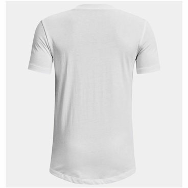 T-shirt med kortärm Barn Under Armour Curry Trolly Vit