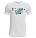 T-shirt med kortärm Barn Under Armour Curry Trolly Vit