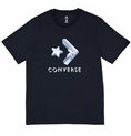 Converse 黑色水晶男士短袖T恤