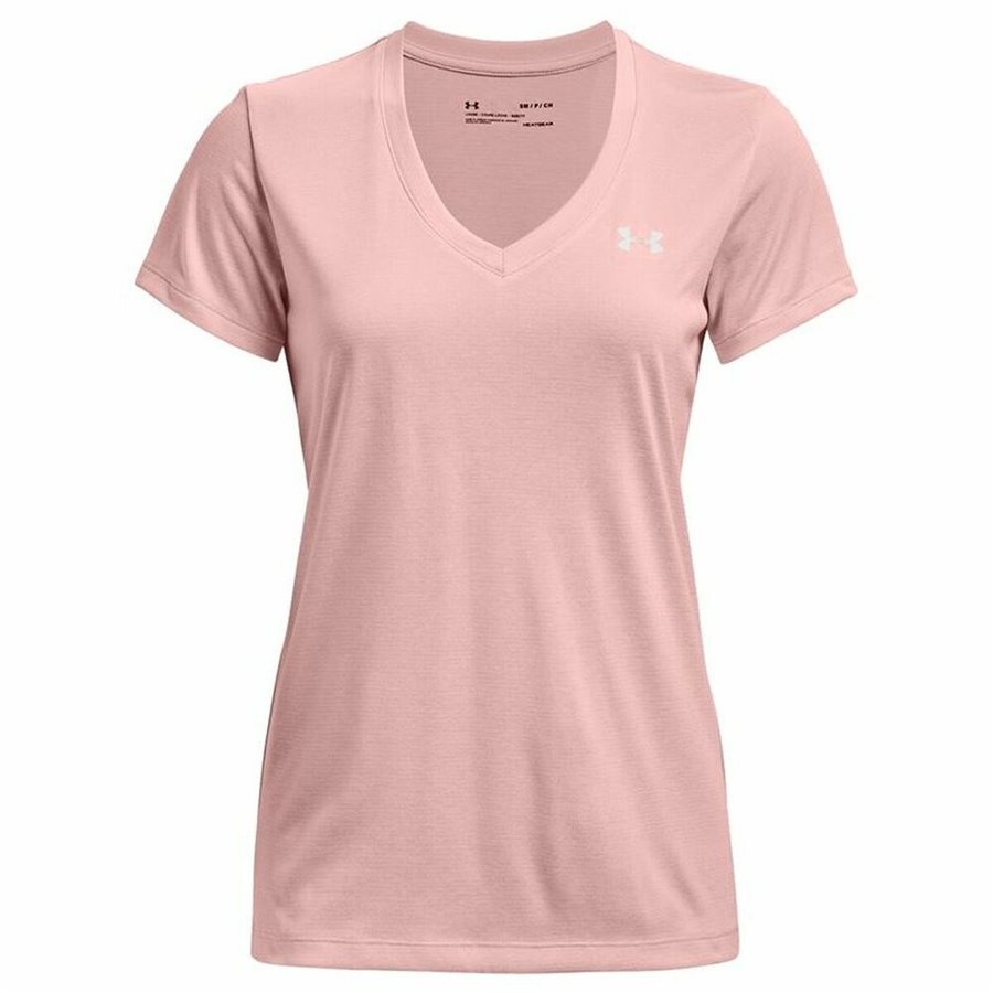 Sporttröja med ärmar Under Armour Tech SSV Rosa