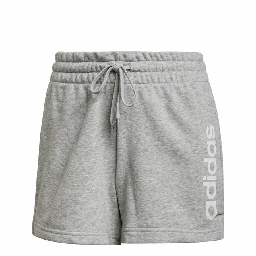 Sportshorts för kvinnor Adidas Essentials Slim Logo Grå