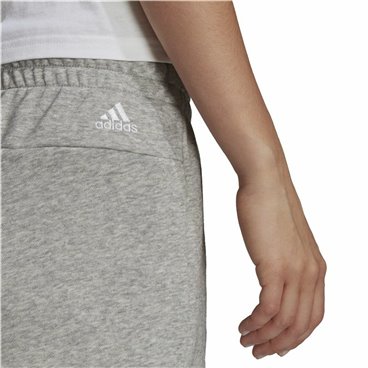 Sportshorts för kvinnor Adidas Essentials Slim Logo Grå