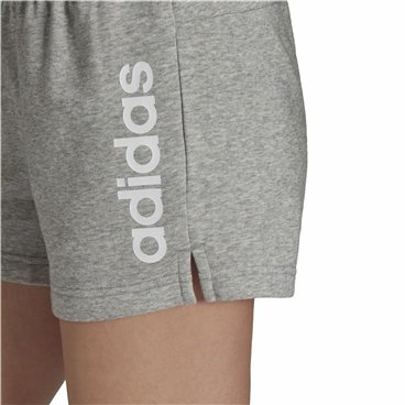 Sportshorts för kvinnor Adidas Essentials Slim Logo Grå