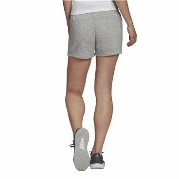 Sportshorts för kvinnor Adidas Essentials Slim Logo Grå