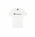 T-shirt med kortärm Herr Champion Crewneck Vit