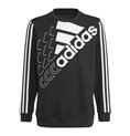 Adidas 儿童基本款徽标 K 黑色运动服