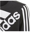 Adidas 儿童基本款徽标 K 黑色运动服