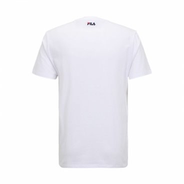 T-shirt med kortärm Herr Fila  FAM0447 10001 Vit