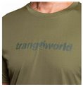 T-shirt med kortärm Herr Trangoworld Cajo Th Grön Oliv