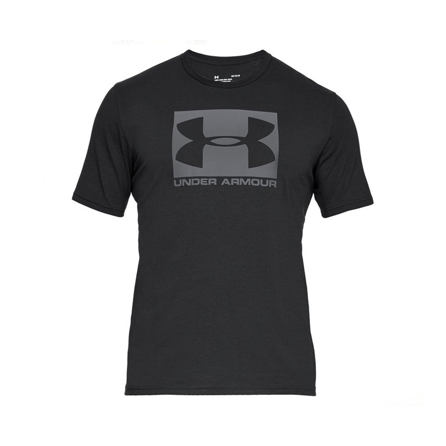 Under Armour 男士短袖T恤 BOXED SPORTSTYLE 1329581 001 黑色