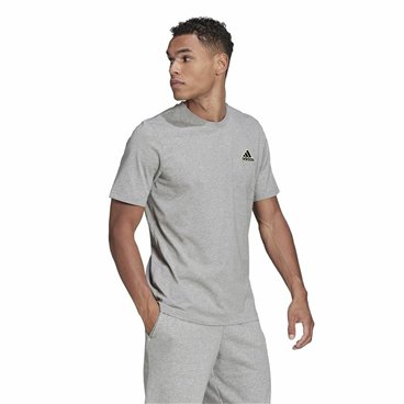 T-shirt med kortärm Herr Adidas Essentials Feelcomfy Grå