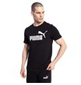 Puma 男士短袖T恤 ESS LOGO TEE 586666 01 黑色