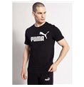 Puma 男士短袖T恤 ESS LOGO TEE 586666 01 黑色