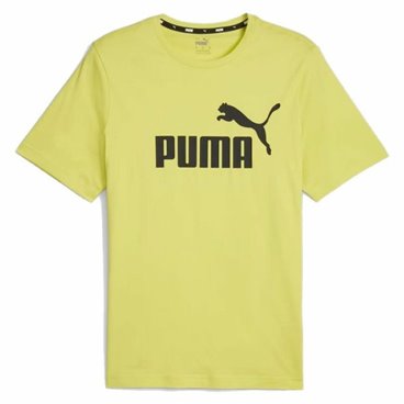 Puma 男士短袖T恤 ESS LOGO TEE 586667 66 绿色