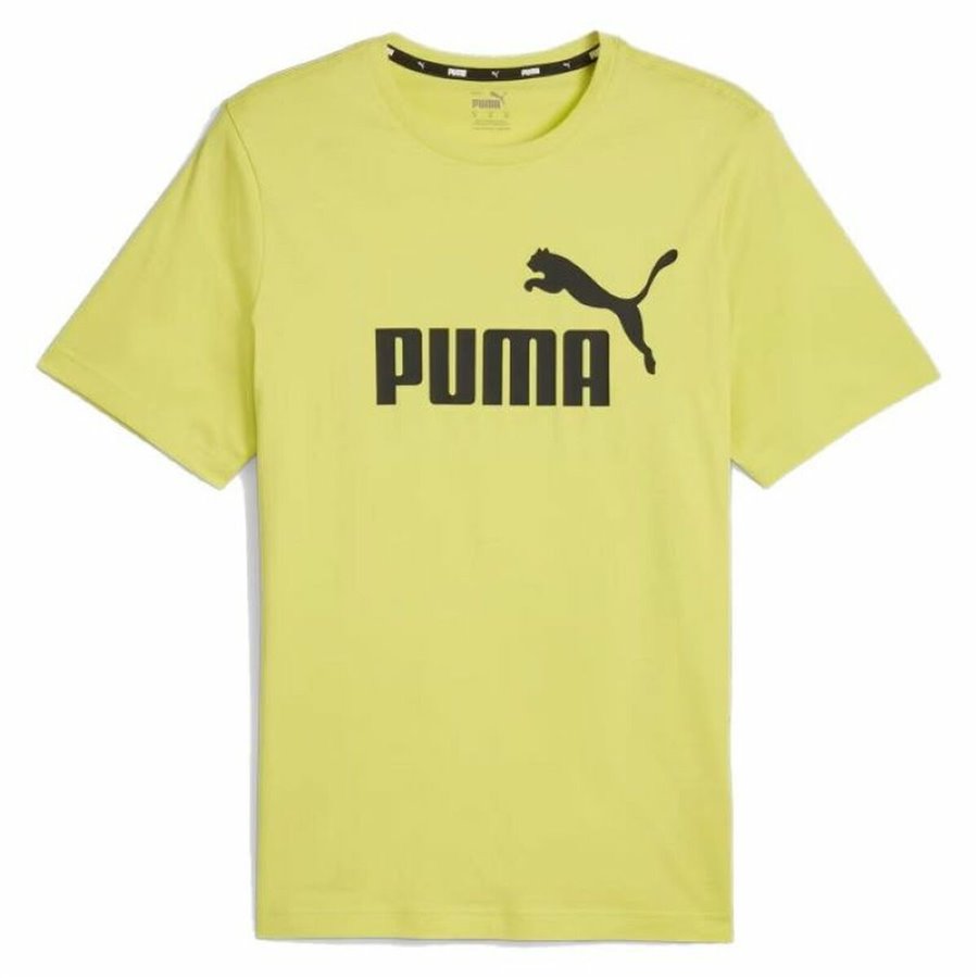 Puma 男士短袖T恤 ESS LOGO TEE 586667 66 绿色