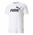 Puma 男士短袖T恤 ESS LOGO TEE 586666 02 白色