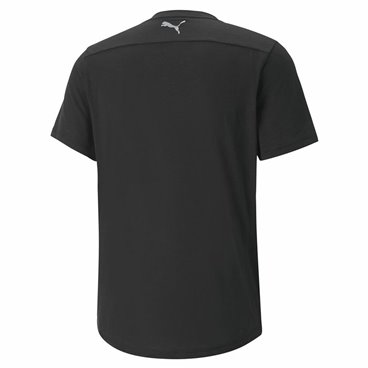 T-shirt med kortärm Herr Puma Performance Logo Svart Män