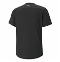 T-shirt med kortärm Herr Puma Performance Logo Svart Män