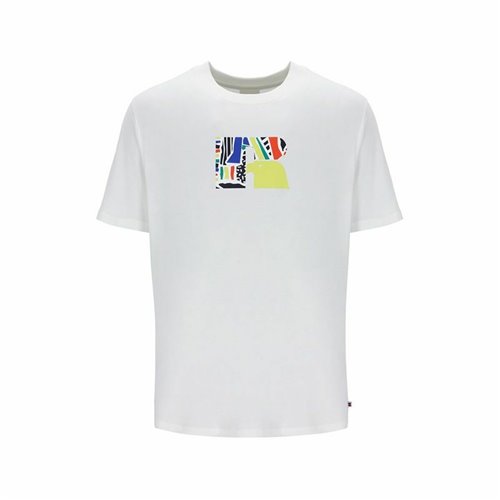 T-shirt med kortärm Herr Russell Athletic Emt E36211 Vit
