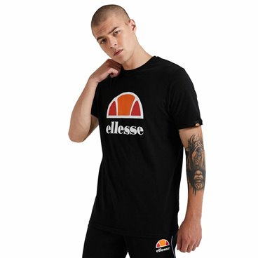 Ellesse 黑色 Dyne 男士短袖 T 恤