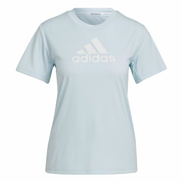 T-shirt med kortärm Dam Adidas Move Logo Sport Turkos