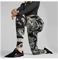 Sport-leggings, Dam Puma Frozen Flower Svart