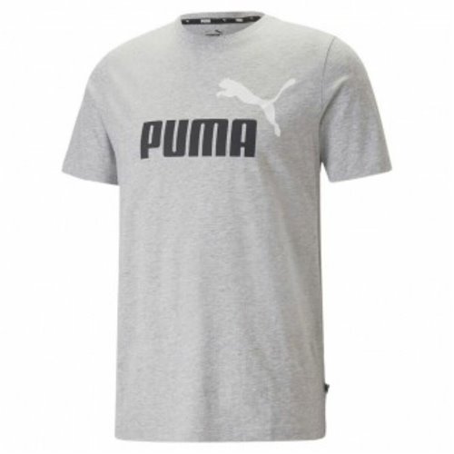 Puma 男士短袖T恤 ESS 2 COL LOGO 586759 04 灰色