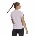 T-shirt med kortärm Dam Adidas  trainning Floral  Lila