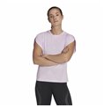 T-shirt med kortärm Dam Adidas  trainning Floral  Lila