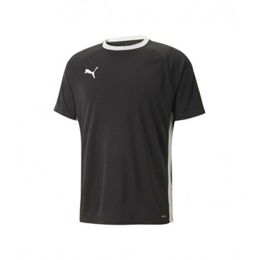 Puma 男士短袖T恤 TEAMLIGA PADEL 931832 03 黑色